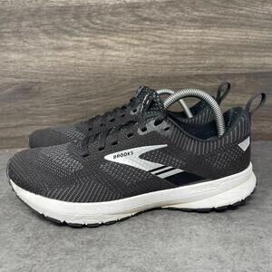 Brooks Revel 5 Running Sneakers Womens Size 9 Black Athletic Shoes